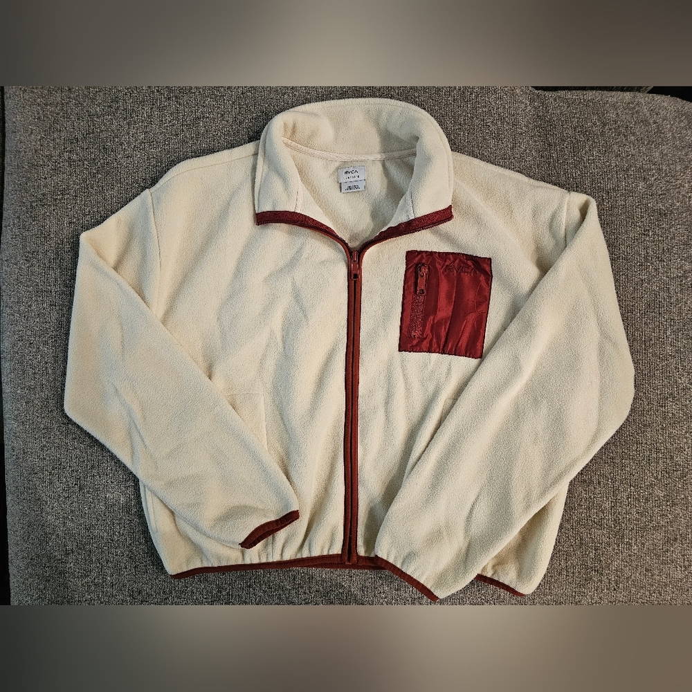 RVCA Fleece Zip Jacket